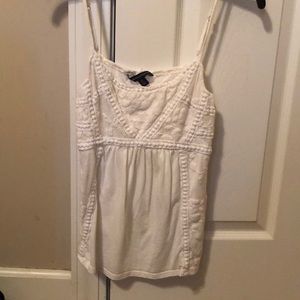 White American Eagle tank top